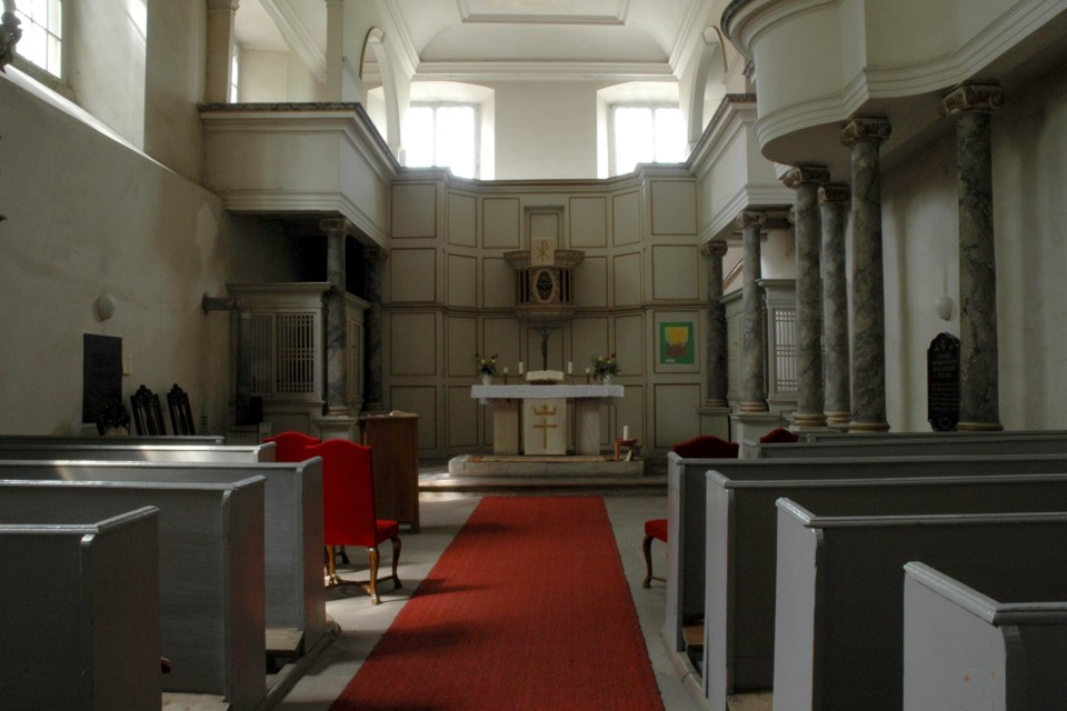 Blick in die Michaeliskirche