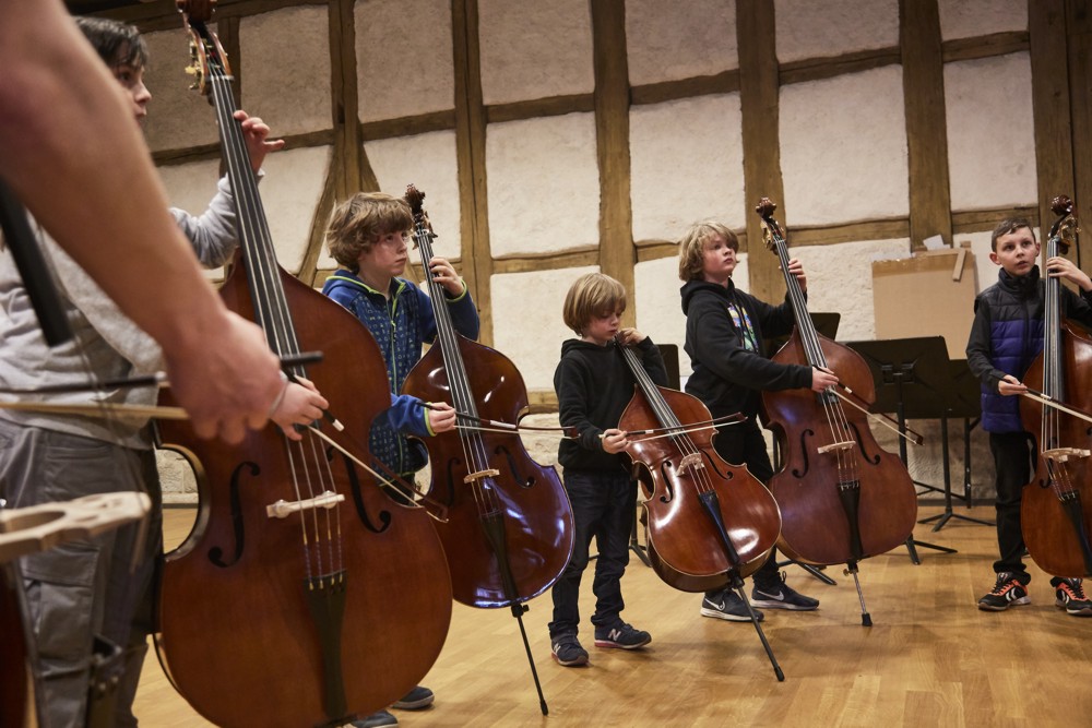 Teilnehmer der BASSEUROPE young ACADEMY Teilnehmer der BASSEUROPE young ACADEMY