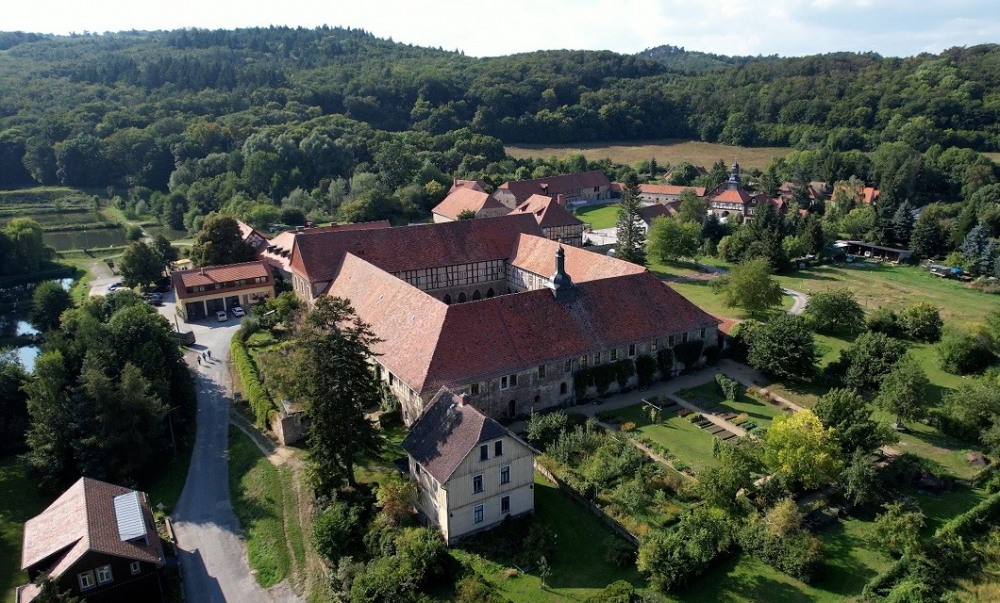 Kloster Michaelstein von oben